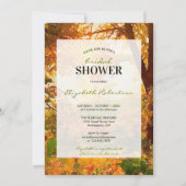紅葉&サンシャインブライダルシャワー 招待状 (正面)