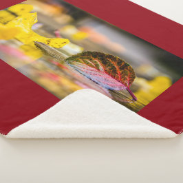 紅葉 シェルパブランケット