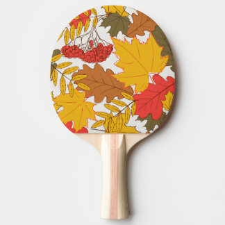 紅葉、シシンプルームレスパターン 卓球ラケット