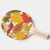 紅葉、シシンプルームレスパターン 卓球ラケット (横)