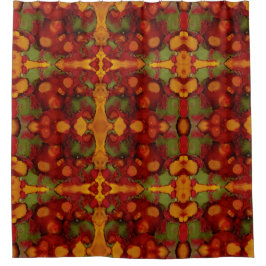 紅葉 シャワーカーテン