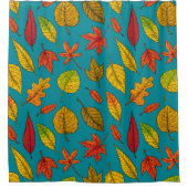 紅葉 シャワーカーテン (正面)