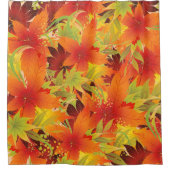 紅葉 シャワーカーテン (正面)