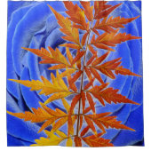 紅葉 シャワーカーテン (正面)