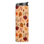 紅葉、シンプル子供のシームレスなパターン。 タンブラー (回転左)