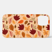 紅葉、シンプル子供のシームレスなパターン。 Case-Mate iPhoneケース (裏面 (横))