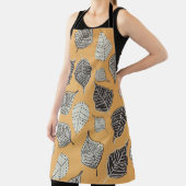 紅葉、シームレスなヴィンテージパターン。 エプロン (インサイチュ)