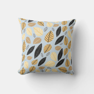 紅葉：シームレスな青の背景 クッション