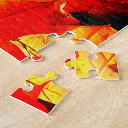 紅葉 ジグソーパズル (側面)