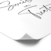 紅葉 – スイーツとお菓子の赤ちゃんシャワーのポスター ポスター (角)