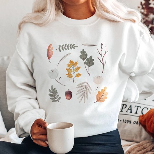 紅葉 スウェットシャツ