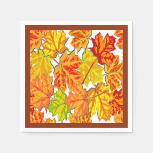 紅葉 スタンダードカクテルナプキン (正面)