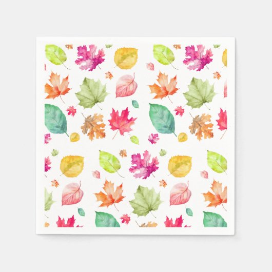 紅葉 スタンダードカクテルナプキン (正面)