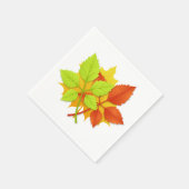 紅葉 スタンダードカクテルナプキン (角)