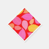 紅葉。 スタンダードカクテルナプキン (角)