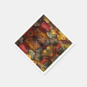 紅葉 スタンダードカクテルナプキン (角)