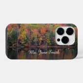 紅葉 スマホケース iPhoneケース (裏面横)