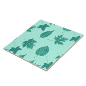 紅葉-ターコイズとアクア タイル (側面)