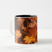 紅葉 ツートーンマグカップ (正面左)
