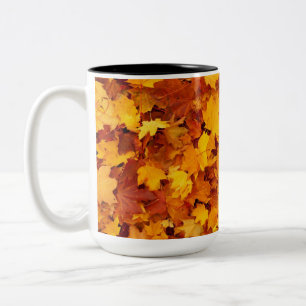 紅葉 ツートーンマグカップ