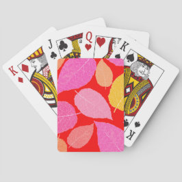 紅葉。 トランプ