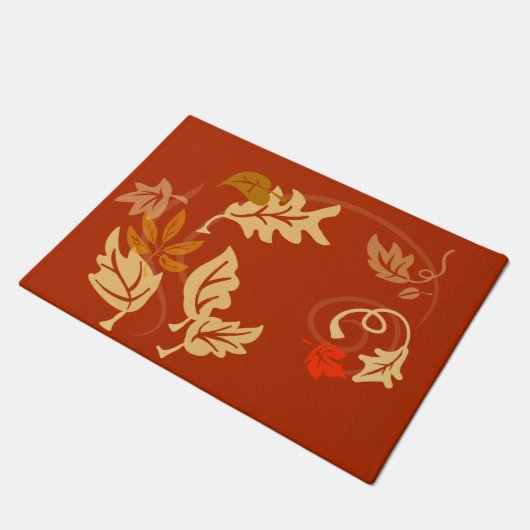 紅葉 ドアマット (アングル)