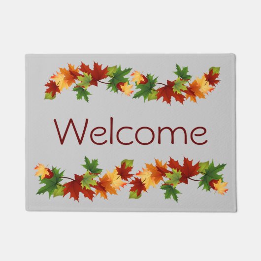 紅葉 ドアマット (正面)