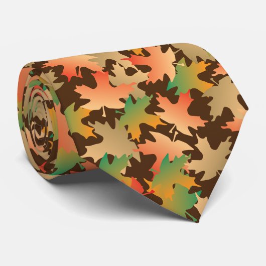 紅葉 ネクタイ (ロール)