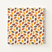 紅葉 ノートブック (裏面)