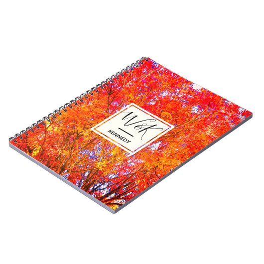 紅葉 ノートブック (左側)