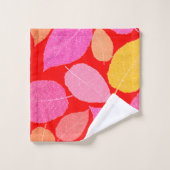 紅葉。 バスタオルセット (ウォッシュタオル)