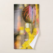 紅葉 バスタオルセット (ハンドタオル)