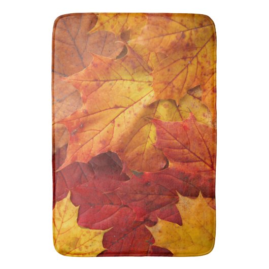 紅葉 バスマット (正面縦)