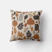 紅葉&パンプキンデコール装飾用クッション クッション (裏面)