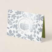 紅葉&パンプキンラグジュアリーサンクスギビング実在 箔カード (正面)