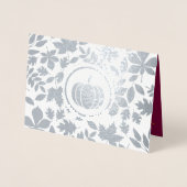 紅葉&パンプキンラグジュアリーサンクスギビング実在 箔カード (正面)