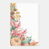 紅葉&パンプキン応援 ポストイット (正面)