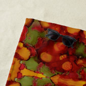 紅葉 ビーチタオル (インサイチュ)