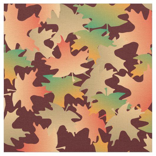 紅葉 ファブリック (クローズアップ)