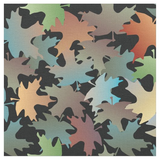 紅葉 ファブリック (クローズアップ)