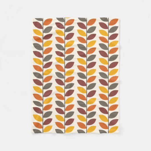 紅葉 フリースブランケット (正面)