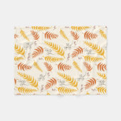 紅葉 フリースブランケット (正面(横))