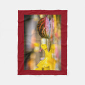 紅葉 フリースブランケット (正面)