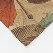 紅葉 フリースブランケット (角)