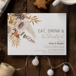 紅葉&フローラ感謝祭招待状 招待状