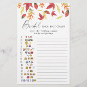 紅葉-ブライダルシャワー絵文字ゲーム (正面)