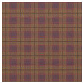 紅葉 |ブラウン・プレイド ファブリック (クローズアップ)