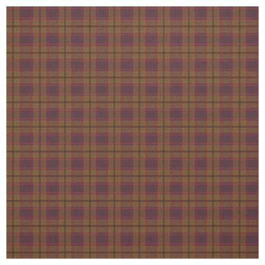 紅葉 |ブラウン・プレイド ファブリック (見本)
