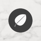 紅葉(ブラックテーブル紙吹雪) コンフェッティ (スモール正面)