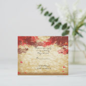 紅葉：ブルゴーニュと赤枝の反応 出欠カード (スタンド正面)